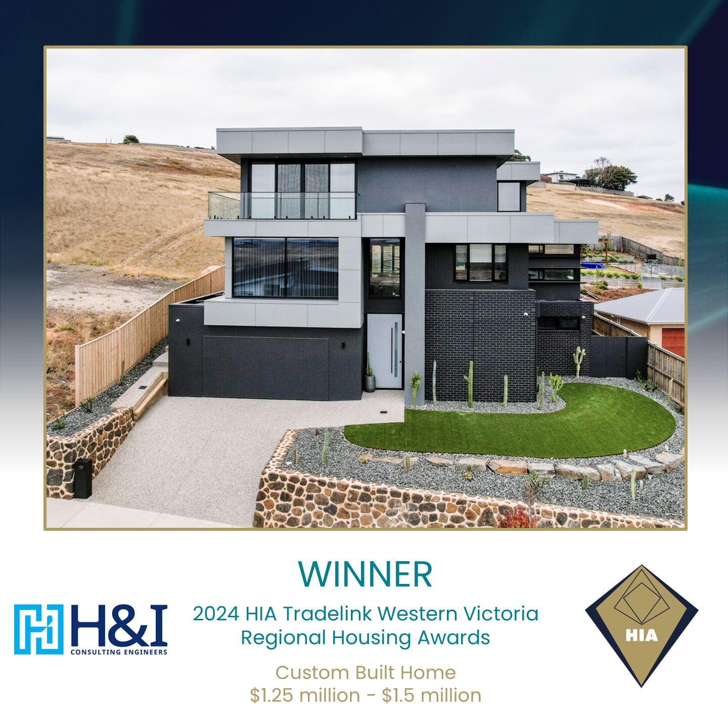 HIA Awards - $1.25-$1.5 million winner (custom built home)