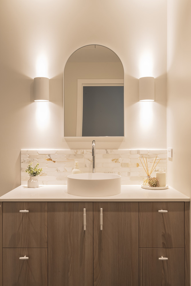 Miramar apartment renovation - bathroom vanity