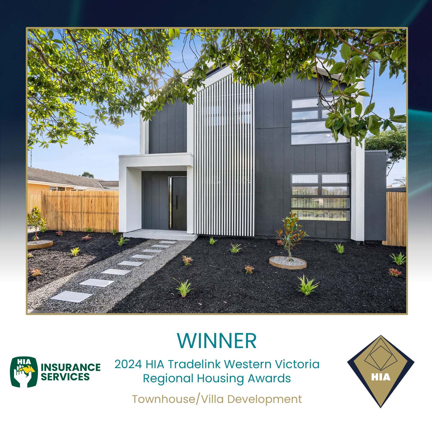 HIA Awards Winner, townhouse/villa development